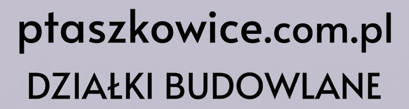 ptaszkowice.com.pl działki budowlane